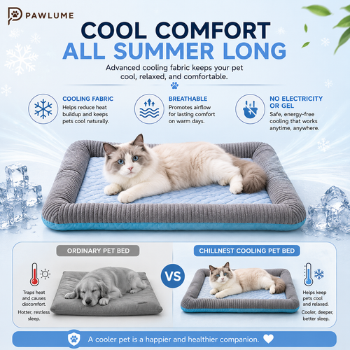 Pawlume ChillNest Cooling Pet Bed