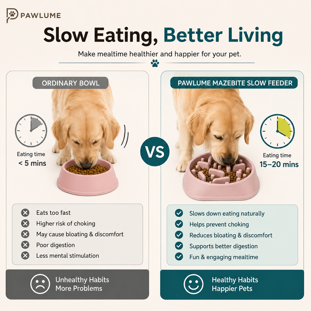 Pawlume MazeBite Slow Feeder Bowl