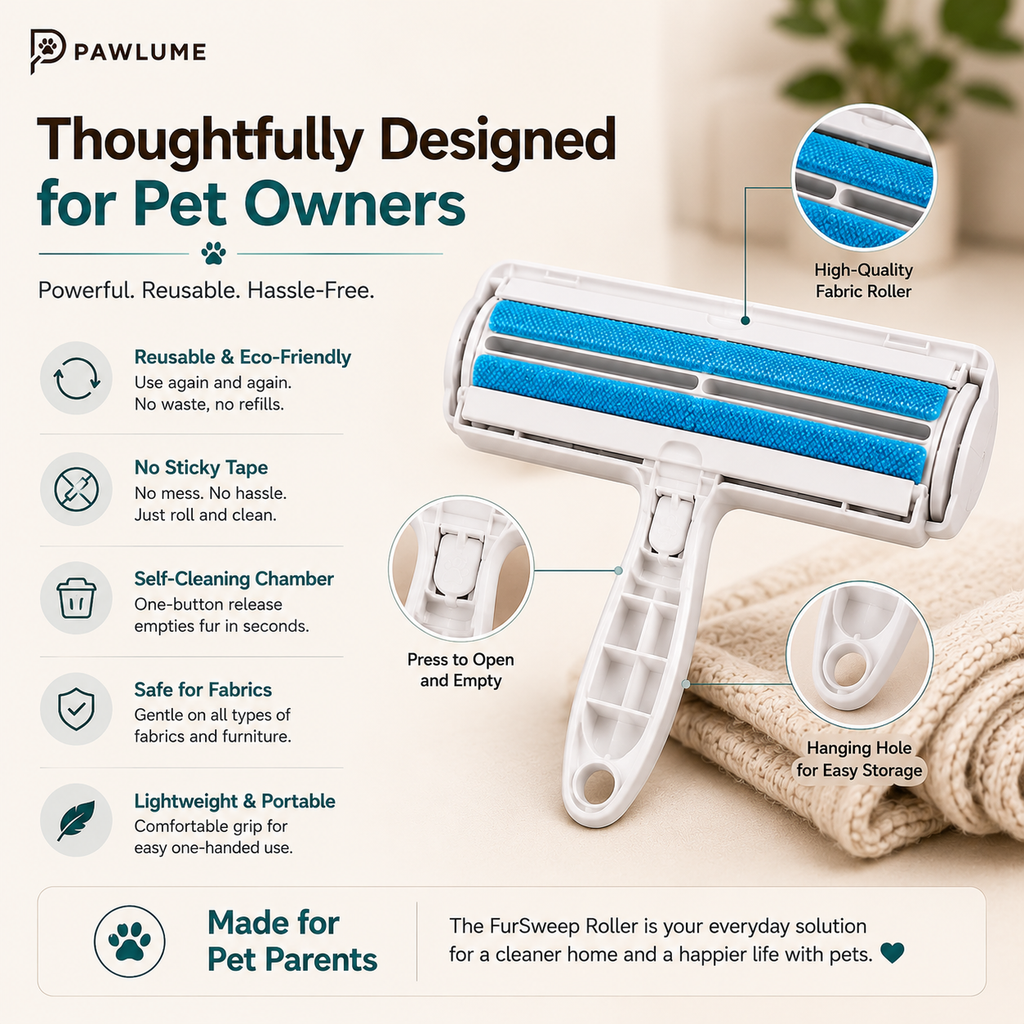 Pawlume FurSweep Hair Remover Roller