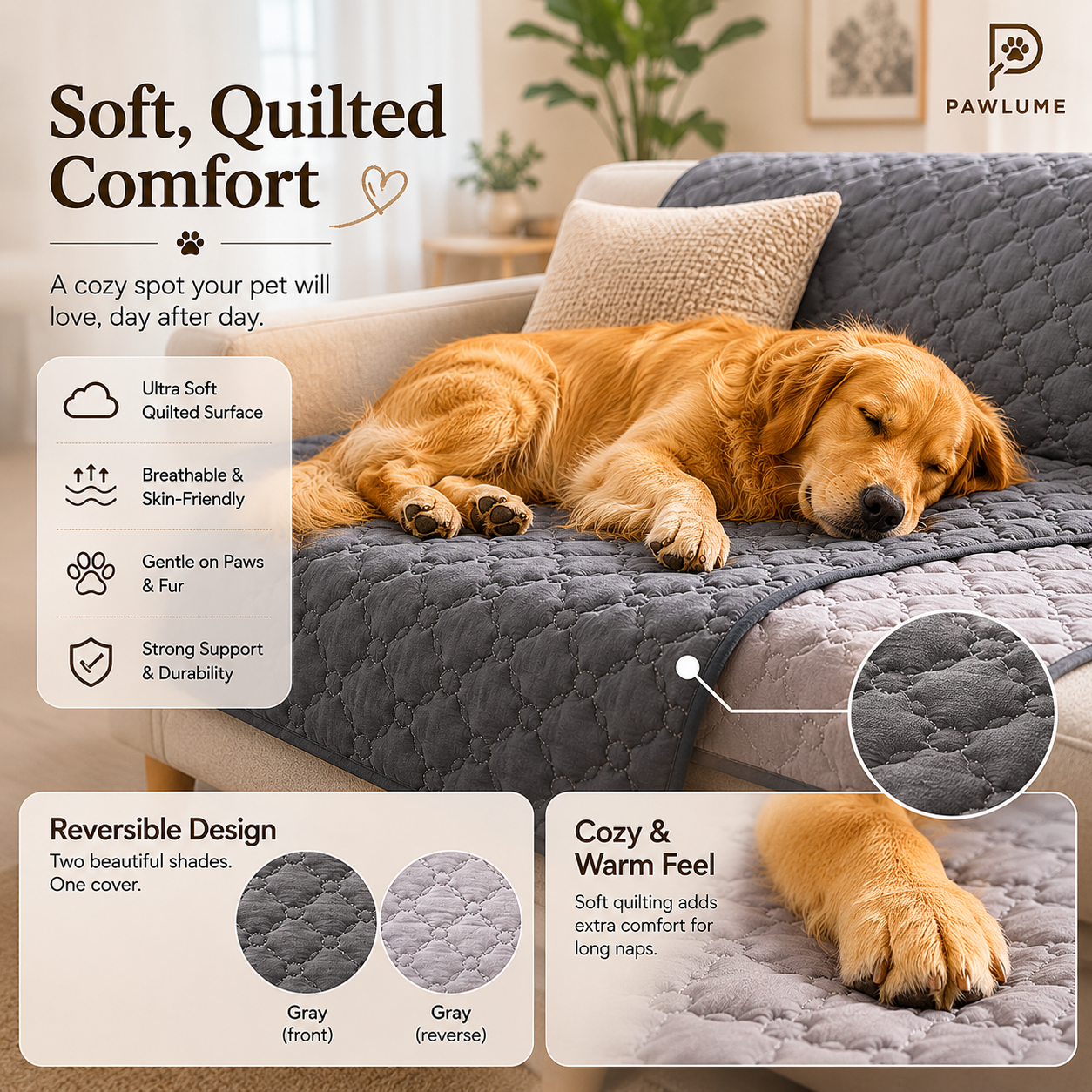 Pawlume ShieldGuard Waterproof Furniture Cover